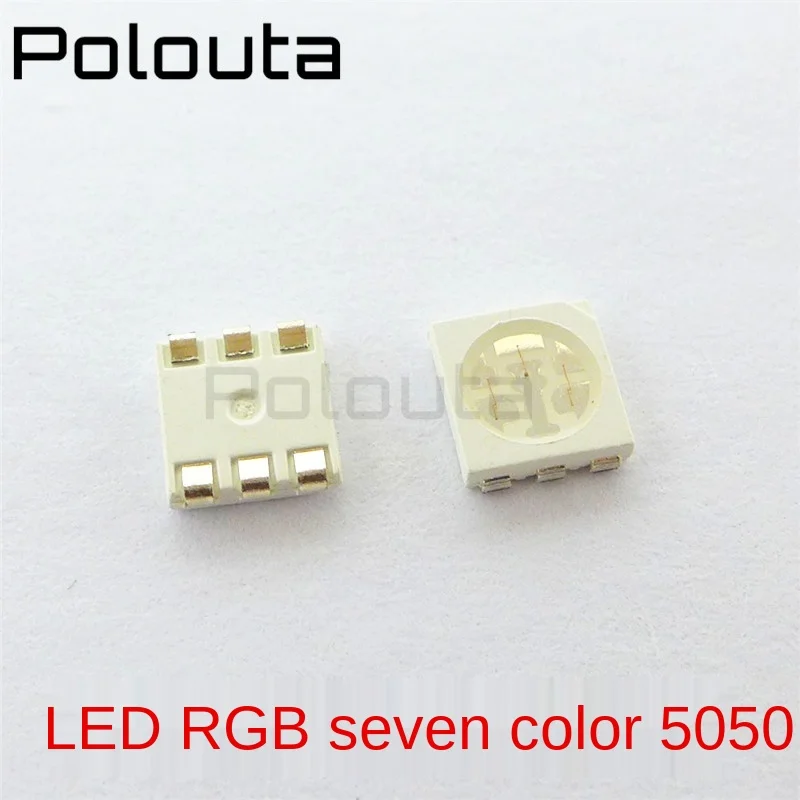 50 Pcs/lot SMD Light Emitting Diode 1.1mm 5050 3528 1210 1206 0805 0603 0402 Highlight Emitting Diode Anode Full Color Colorful