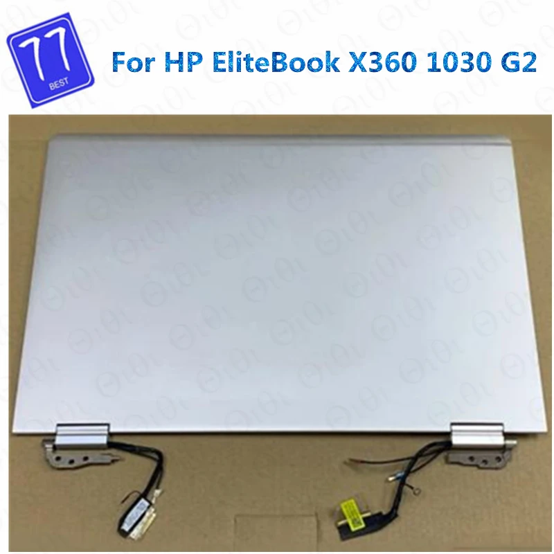 917928-001 917927-001 HP EliteBook x360 13.3 G2 시리즈 용 경첩이있는 1030 "FHD UHD LCD 터치 스크린 완전 교체 어셈블리