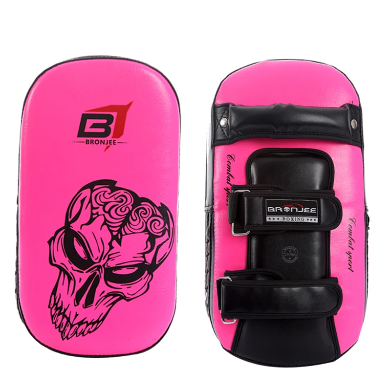 Foot Target Sport Training Boxing Muay Thai Kick Pad Training Shield Curve Pads Punch MMA Fight Punching Bag Durable 4 colors