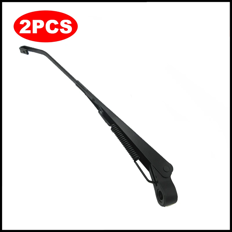 2X Car Front Right Windscreen Windshield Wiper Arm for Land Rover Defender RHD All Model 02-16 Black Autopart Accessories OEM