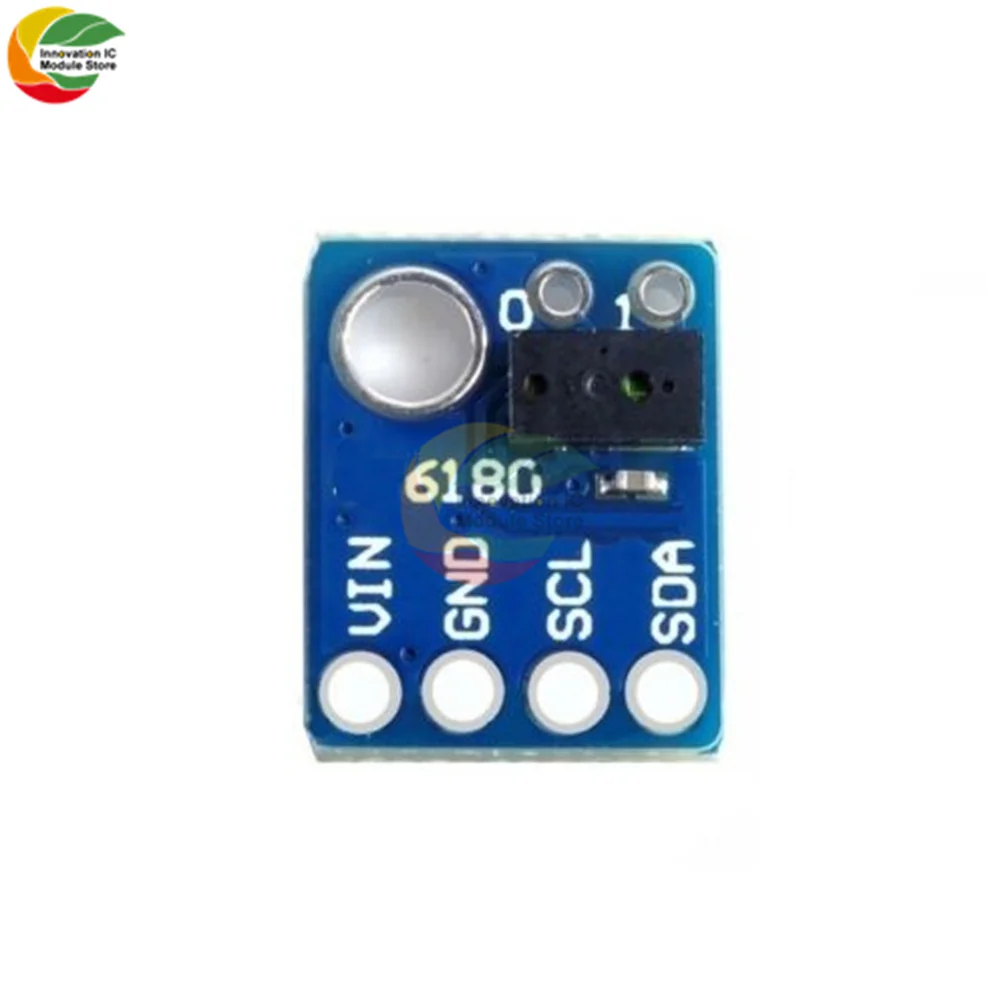 Ziqqucu VL6180 VL6180X Rangefinder Optical Rangefinder Sensor Module for Arduino I2C Interface 3.3V 5V Gesture Recognition