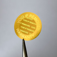 phone repair VOID IF REMOVED Warranty  8mm small security Hologram for one-time use