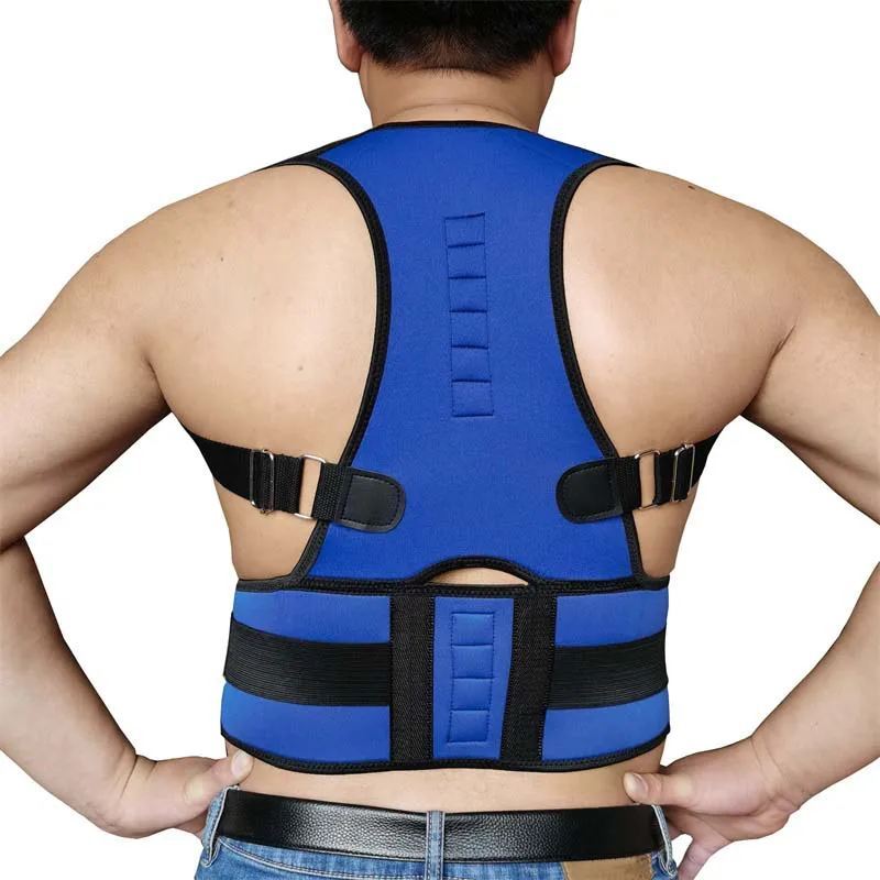 

Men's Women's Magnetic Back Posture Corrector Shoulder Support Brace Back Support Orthopedic Corset Back Corrector