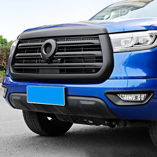 Imagen 2 del producto Diseño de coche para cañón de pared GWM Poer Ute 2021 2022, accesorios, cubierta de marco de logotipo frontal de coche, decoración de parachoques de cabeza, cubierta adhesiva