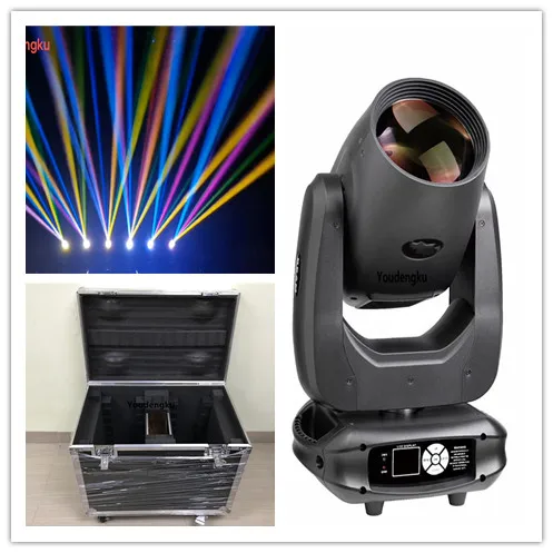 4 units with flightcase Event show 310w wash+gobo+beam effect moving head light dmx 350 sharpy lyre beam light moving head