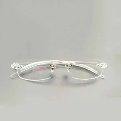 Transparent Glasses Frames Women Men Ultralight Clear Lens Eyewear Rimless Computer Eyeglass Frame Fashion Spectacles Ultralight