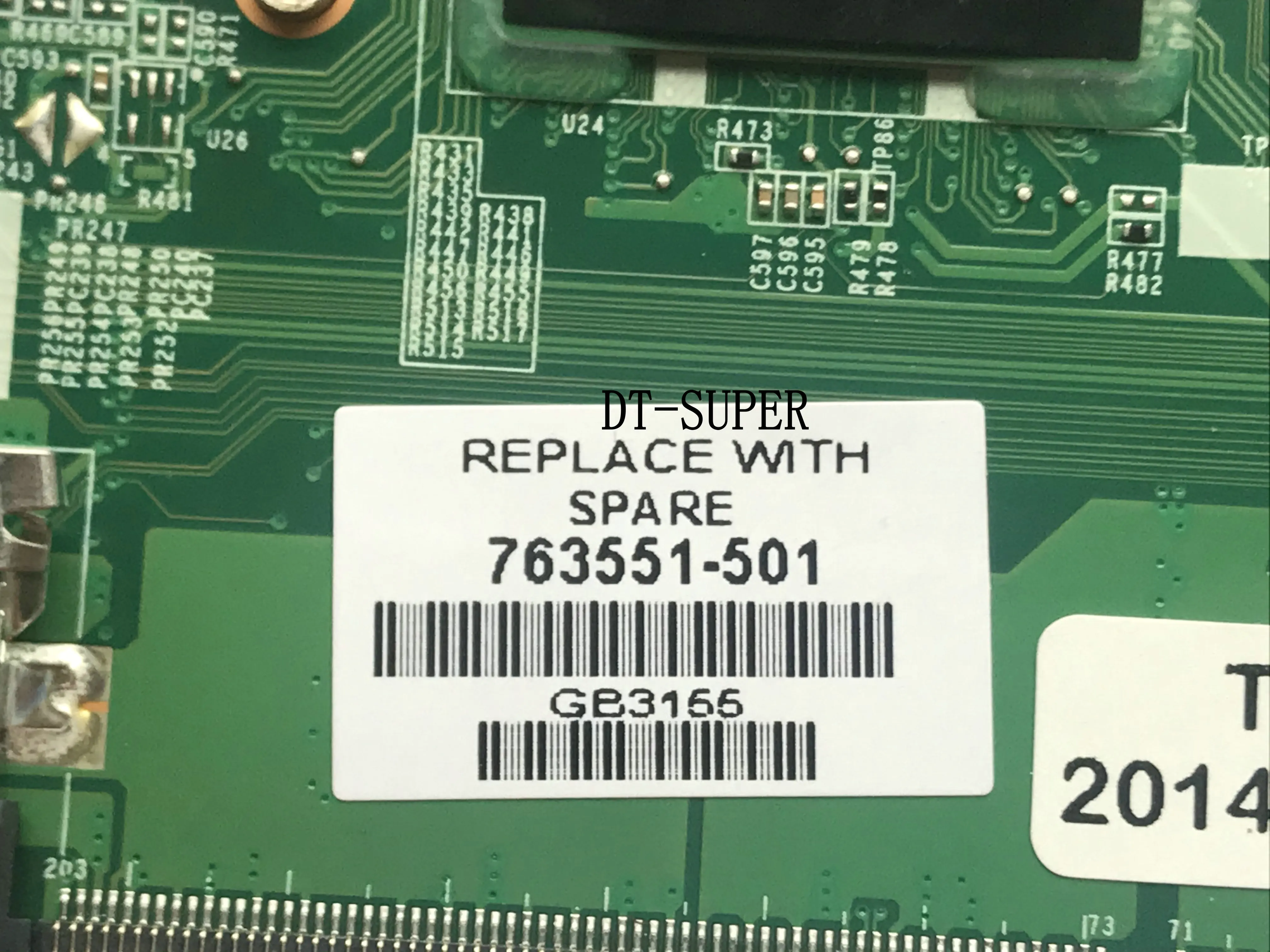 transporte rapido 100 novo 763551501 14 v placa principal para hp 14 v placa mae cpu a bordo a86410 a6 6310 01