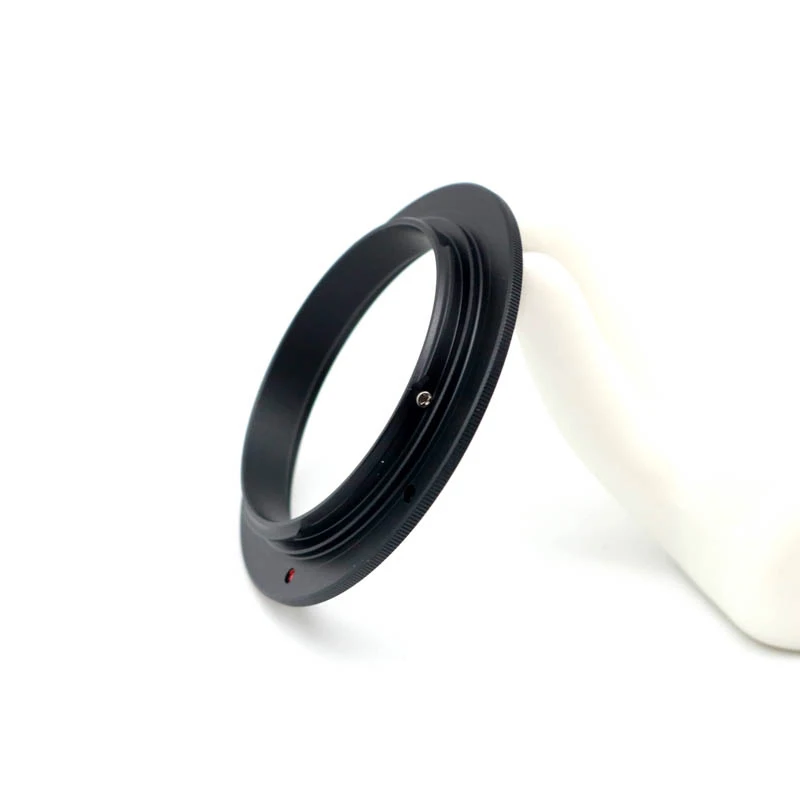 Bộ Chuyển Đổi Ống Kính Cho Canon EOS EF-M Núi EOS-M Dòng Máy Ảnh Mirrorless 49Mm Macro Ngược Adapter Ring