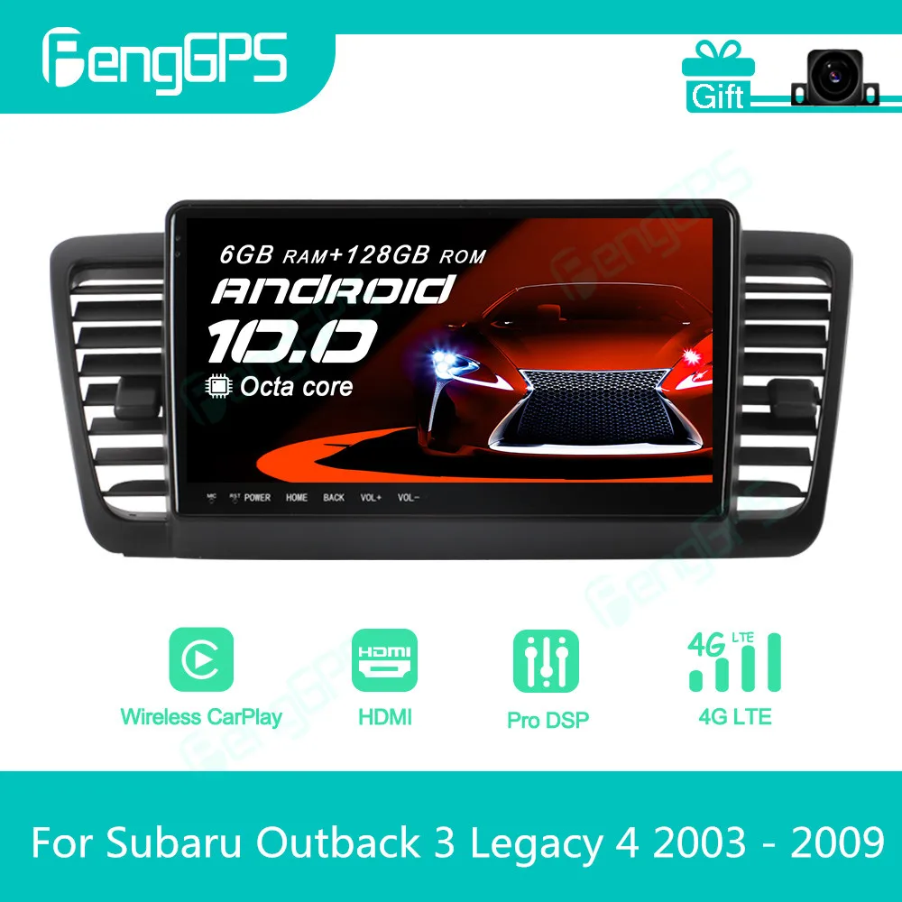 For Subaru Outback 3 Legacy 4 2003 - 2009 Android Car Radio Stereo Autoradio 2Din Multimedia Player GPS Navi Unit Touch Screen