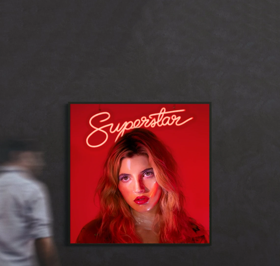 Caroline Rose -  Superstar Music Album Cover Canvas Poster Home Wall Painting Decoration (No Frame)