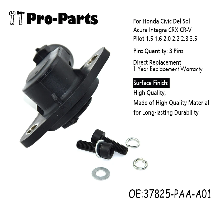 

Новый датчик положения дроссельной заслонки TPS 37825-PAA-A01 для Honda Civic Del Sol Acura Integra CRX CR-V Pilot 1,5 1,6 2,0 2,2 2,3 3,5