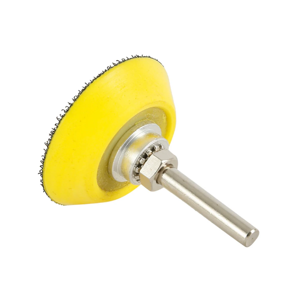 100Pcs 2นิ้ว/50มม.กระดาษทราย Flocking Self-ชุด80-3000Grit Hook & Loop Sanding Disc 6MM Shank Sanding Pad