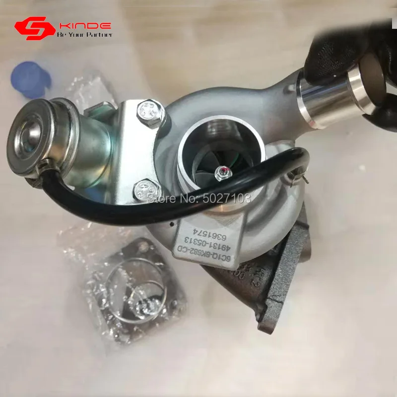 Susirick TD03L Turbo 49131-05312 49131-05313 6C1Q6K682CD 6C1Q6K682C Turbocharger for Ford Transit V347 Engine 49131-05310 2.2L