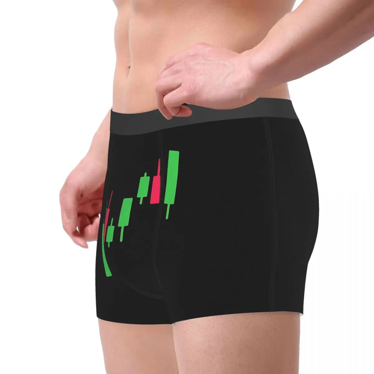 Bitcoin Cryptocurrency Miners Meme Forex And Stock Market Trader Charts Underpants Breathbale Panties Male Underwear Ventilate