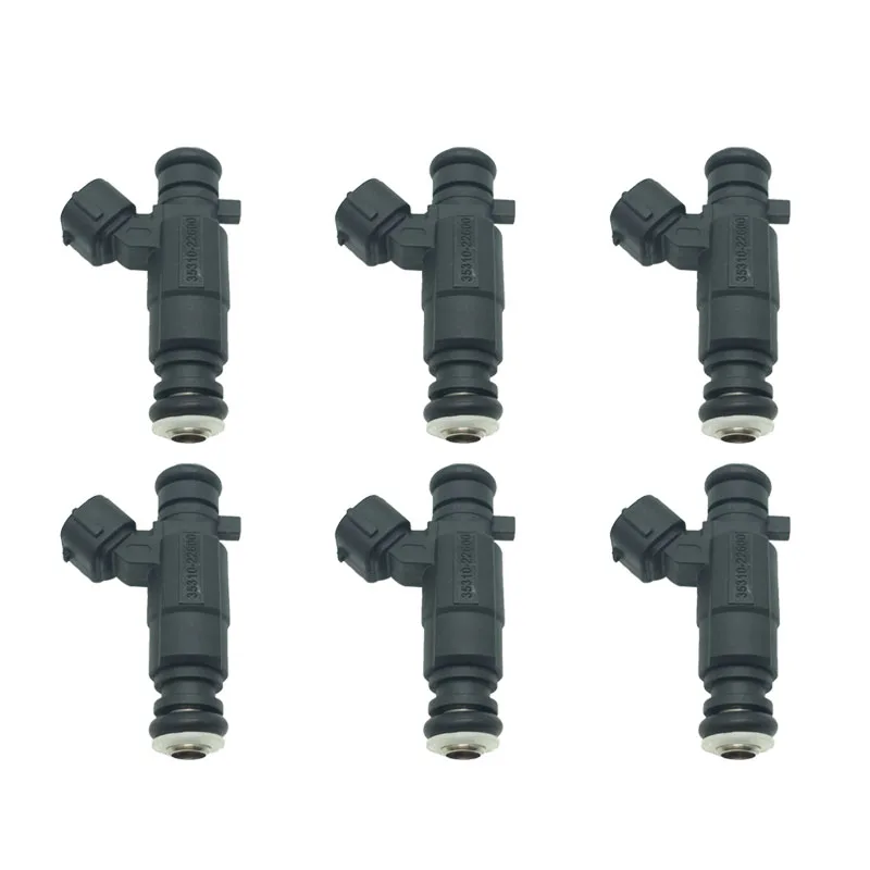 

6Pcs Car Fuel injector for Hyundai Accent 00-05 1.5L 1.6L I4 OEM 35310-22600