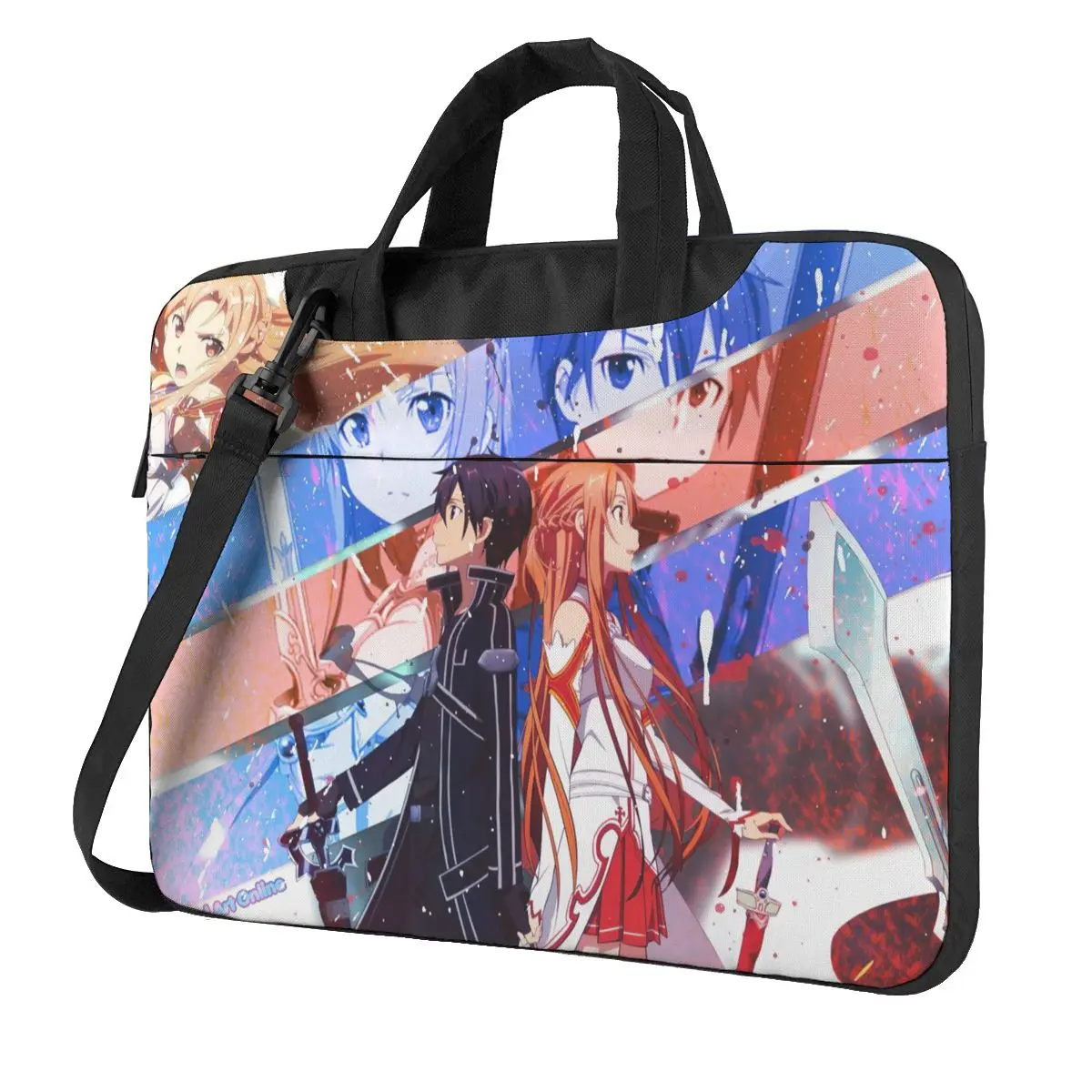 

Anime - Sword Art Online Laptop Bag Case Protective Vintage Computer Bag Bicycle Crossbody Laptop Pouch