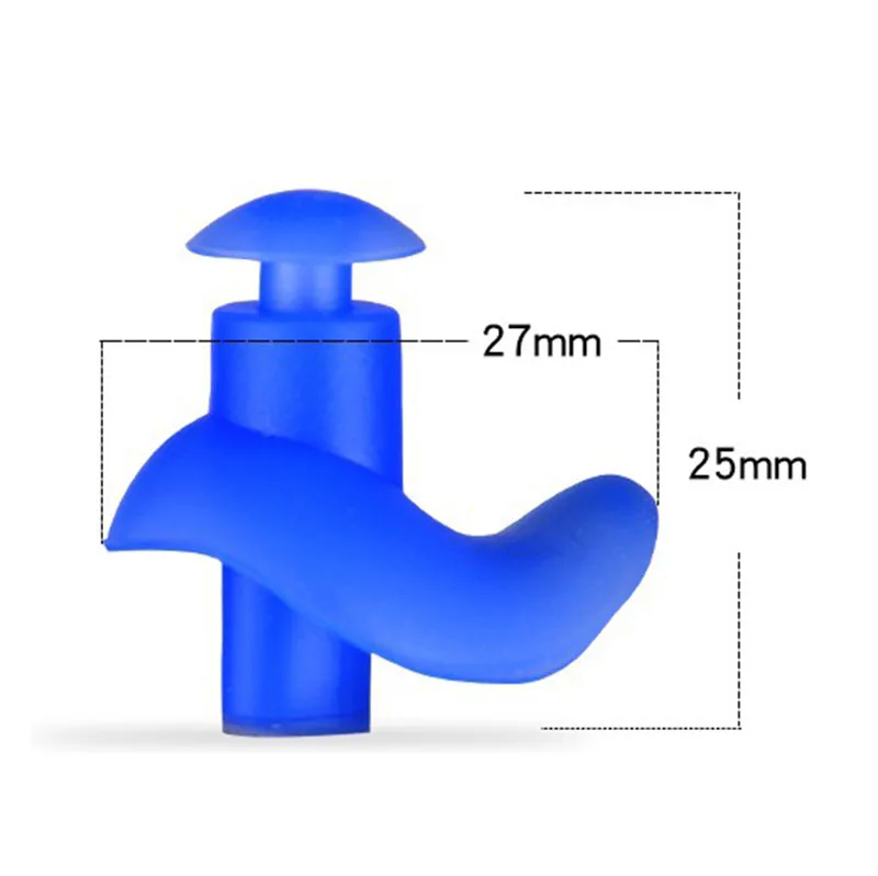 Soft Earplugs Silicone Waterproof Earplug Dust-Proof Ear Environmental Sport Plugs Diving Water Sports Swimming Pool Accessories