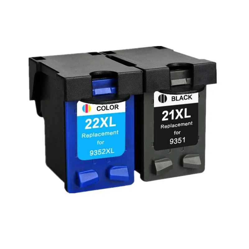 Compatible ink cartridge for hp 21 22 21XL 22XL for hp21 for hp22 for printer Deskjet 3915 3920 D1320 F2100 F2280 F4180