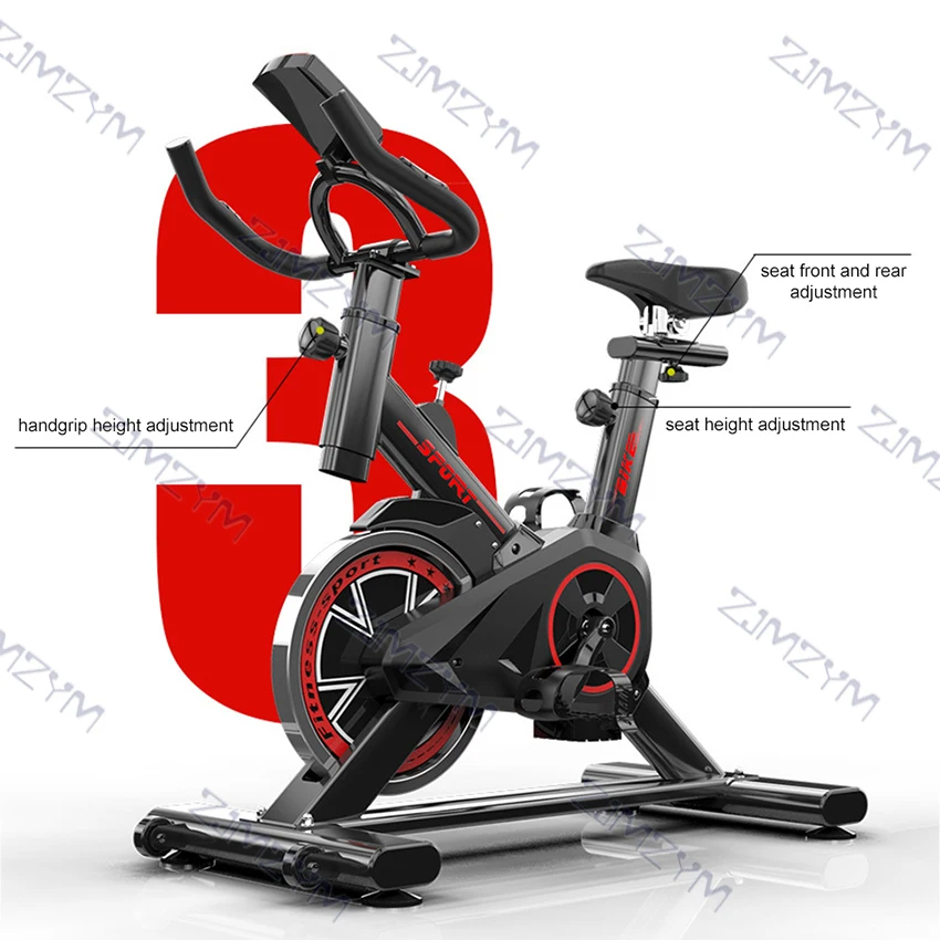 Exercise Bike Home Indoor LED Display Spinning Bicycle Sports Pedal Cycling Bikes Trainer 150kg Load Fitness Gear Gym Equipment