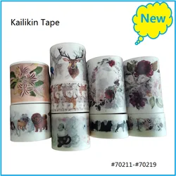 Original rose washi tape for DIY decoration flower washi paper tape deer washi tape dog washi tape