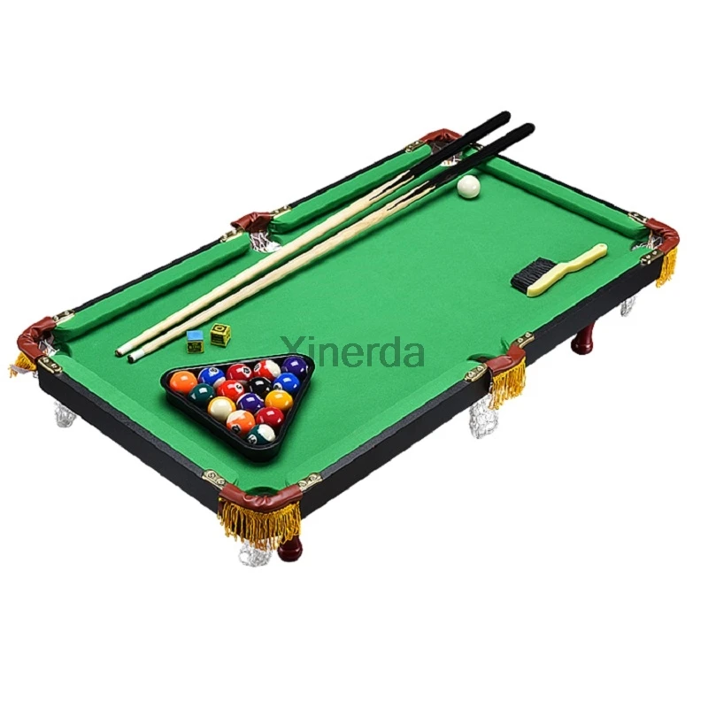 

93*50cm Children's Billiard Table Set Mini Pool Table Billiards Table With Balls and Cue Kids Entertainment Play Sport Toy 90B