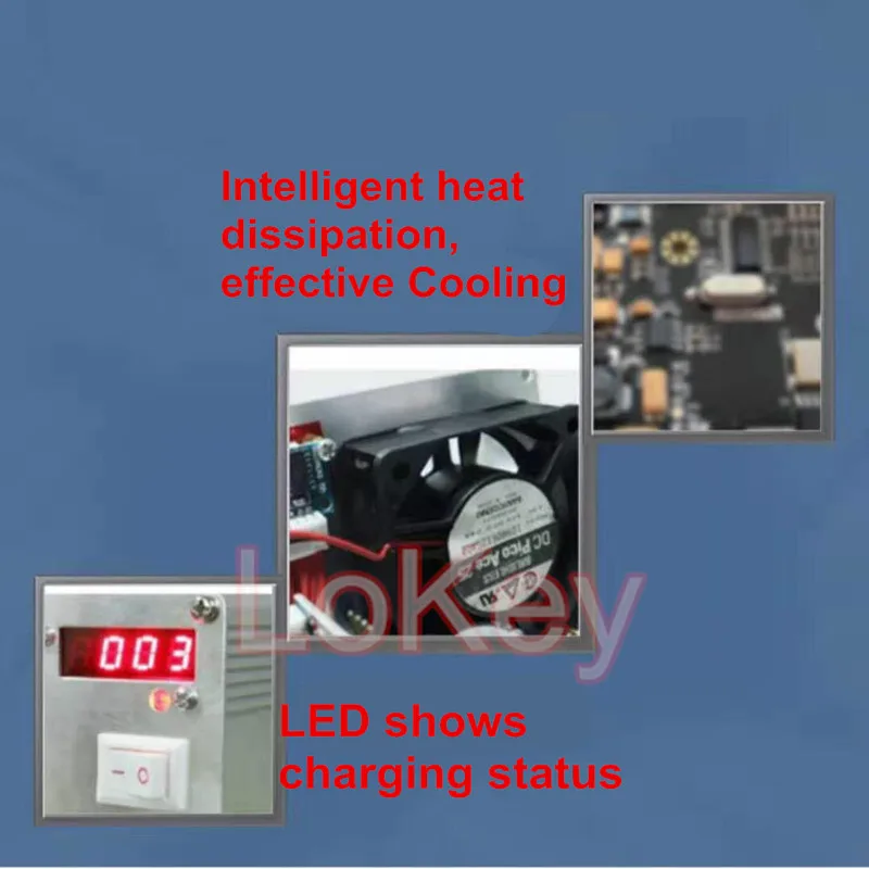60V 10a 15a 20a Oplader 16S 67.2V 17S 71.4V Li Ion 20S 73V Lifepo4 Lcd Display Voor Lithium Ion Lipo Gel Agm Lood Zuur Battery