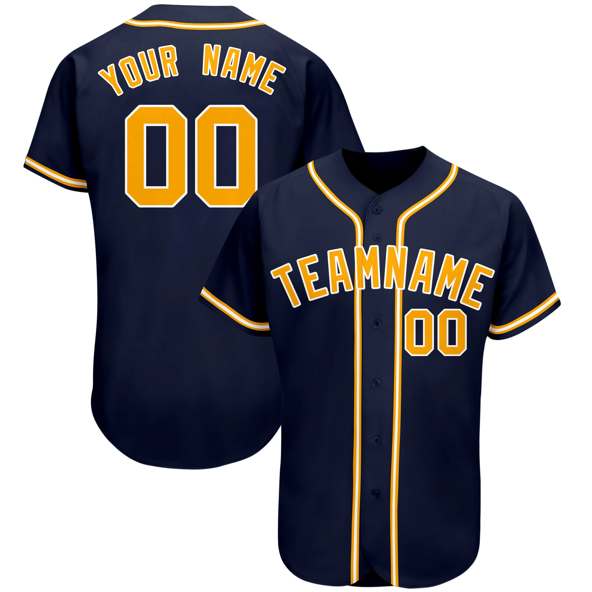 Wholesale Custom Baseball Jerseys Sublimation Printing Classic Baseball Shirts Short Sleeve Softball Jerseys for Men/Women/Kids