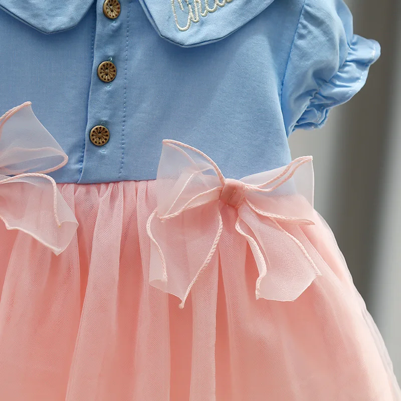 Newborn Baby Girls Summer Clothes Dress for 1 year Toddler Girl Baby Clothing Princess Birthday Party tutu Dresses Vestidos