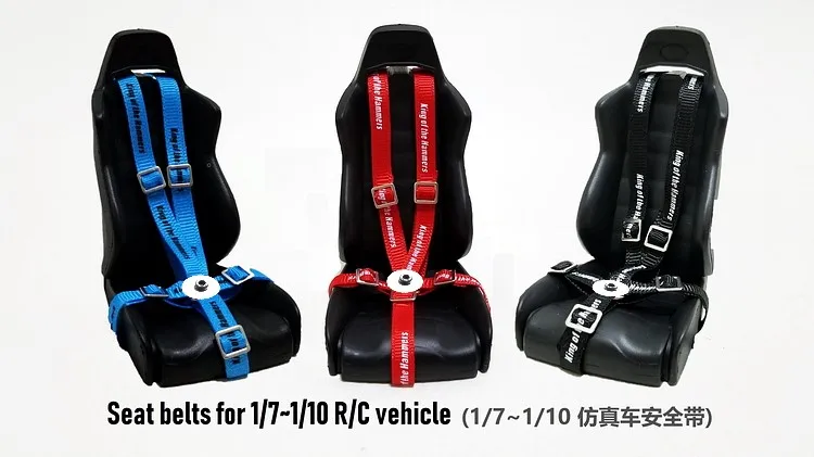 Simulated Driver Seat Belt(without Seat) For Rc Crawler Car Axial Wraith Trx4 Trx6 D90 D110 Rc Short-course Truck Monster Truck