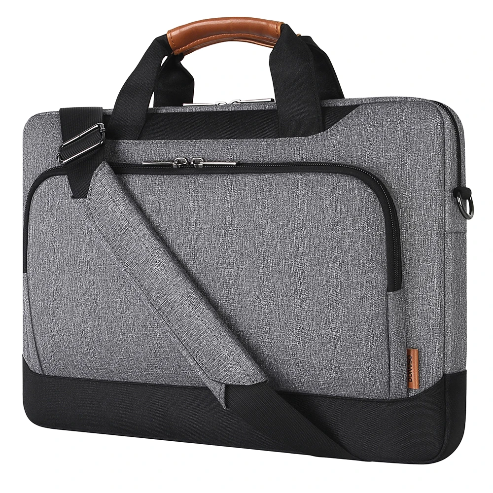 Water-resistant Laptop Sleeve With Shoulder Strap For 15.6\