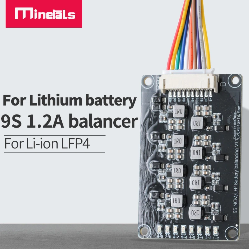 9S 1.2A bilans Li-ion Lipo Lifepo4 bateria litowa aktywny korektor Balancer balancer transferu energii