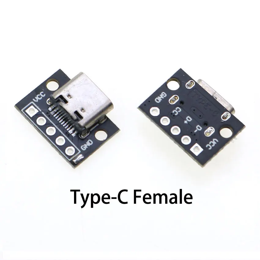 YuXi 1 قطعة USB Type-C ذكر USB 3.1 موصل سالب 90 درجة 2/4/5 دبوس كابل بيانات شحن ميناء جاك اختبار المجلس