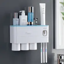 Wall Mount Toothbrush & Toothpaste Dispenser #2