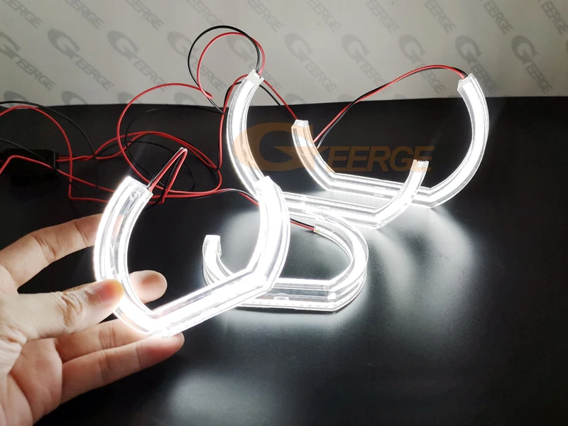 For Lexus IS200 IS300 IS 200 300 Toyota Altezza Ultra Bright DTM M4 Style Led Angel Eyes Halo Rings Car Accessories Day Light