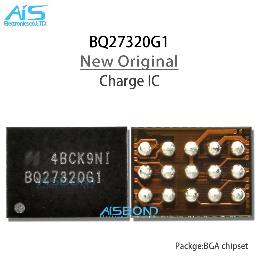 

2Pcs/Lot New Original Top mark marking BQ27320G1 BQ27320GI charging BQ27320YZFR-G1 Charger ic DSBGA-15