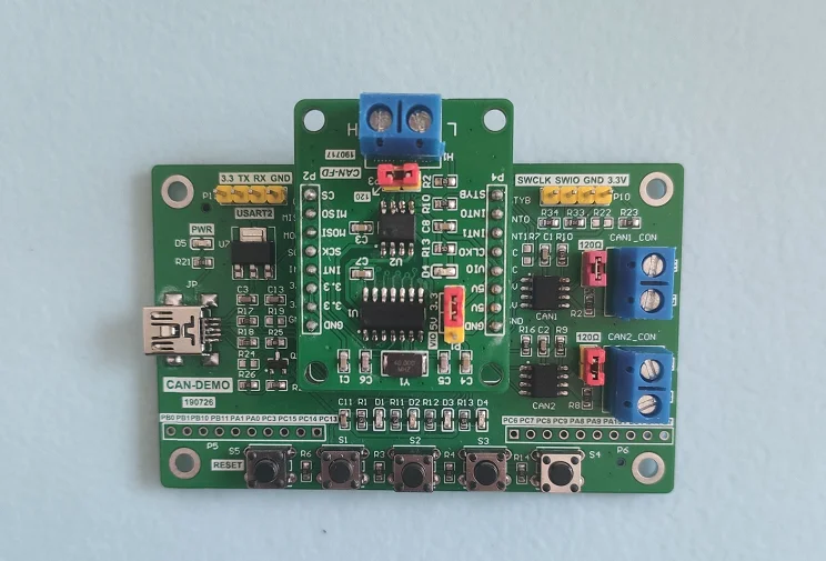 

CAN FD Development Board CANFD Can Fd MCP2517 Module STM32 Source Code