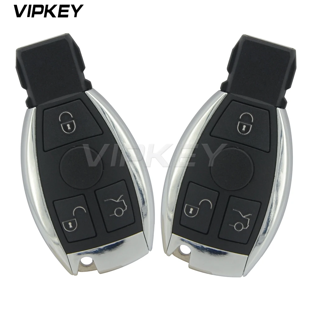 

Remotekey 2pcs Smart Car Key 3 Button 433 Mhz BGA For Mercedes Benz 2000 - 2014 Keyless Entry