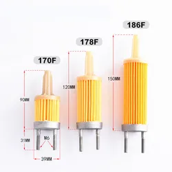 Diesel Generator Brandstof Filter Voor Kama Luchtgekoelde Eencilinder Dieselmotor 170F 173F 178F 186F 188F 192F 4 stroke Air Filter