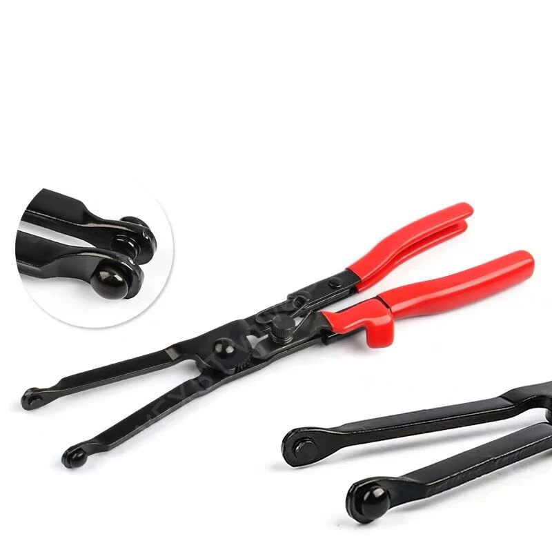 Extra Long PSA Exhaust Pipe C Clamp Pliers Tool Set Garage Tool Citroe-n Peugeo-t Hose Clamps Pliers