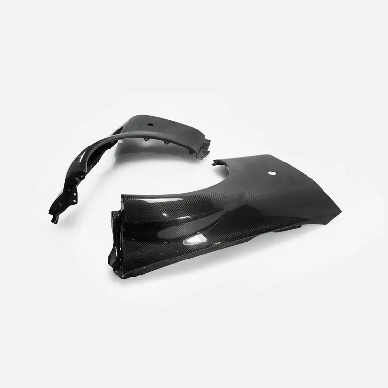 For Mazda MX5 NC NCEC Roadster Miata OEM Carbon Fiber Front Fender (Pre-drilled light hole) Glpssy Finish Wheel Arch Flare Cover