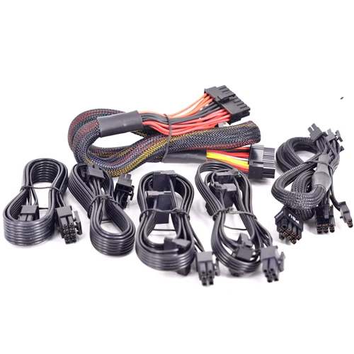 Cable VGA PCIe para EVGA SuperNOVA 850, 750, 650, 550, 450, B3, ATX, 24 Pines, 6 + 2 pines, 4 + 4 pines, 8 pines, EPS, 12V, CPU, SATA, Cable Molex