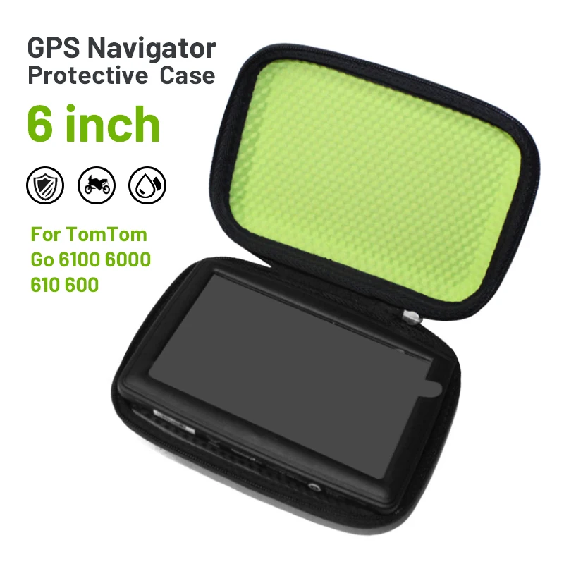 6 Inch GPS Bag Cover GPS Navigator Bag Protective Cover GPS Storage Bag For TomTom Go 6100 6 000 610 600