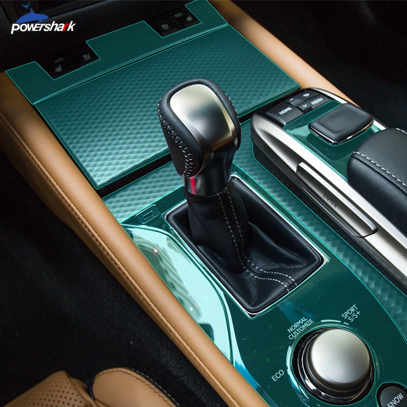 Car Interior Central Console Gear Dashboard Transparent Protective Film For Lexus GS 2012-2016 300 450h 350 F Sport Accessories