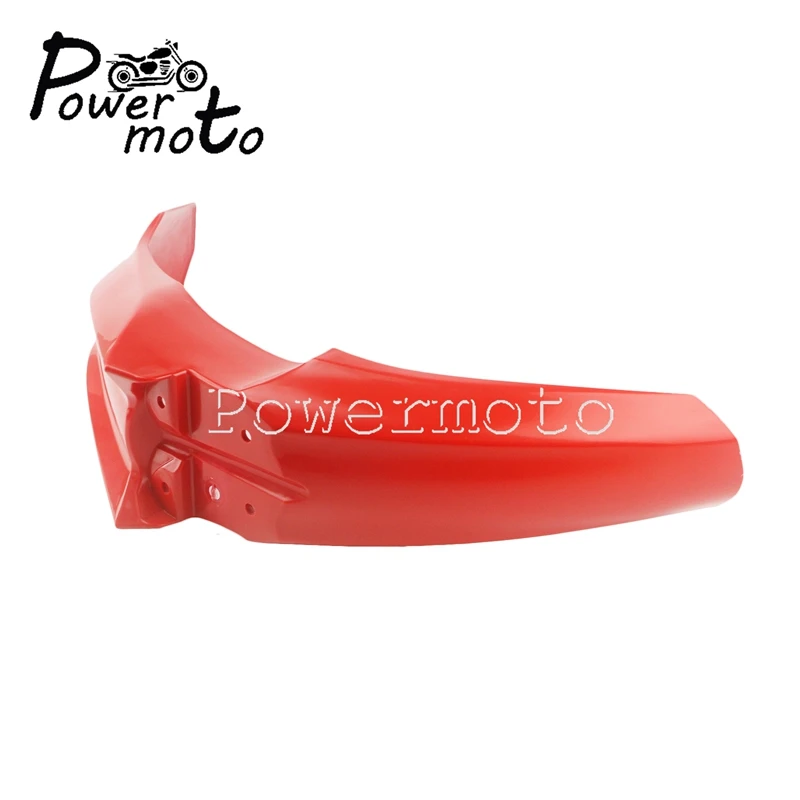 Offroad MX Dirt Bike Front Fender Front Number Plate For Honda CRF450R CRF250R CRF 250 450 2013-2017 Mudguard Name Plates