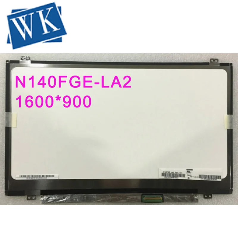 

N140FGE-LA2 N140FGE-L31 N140FGE-L32 LP140WD2-TLB1 LP140WD2-TLD4 B140RW02 V2 Laptop Lcd Screen 1600*900 LVDS 40pin