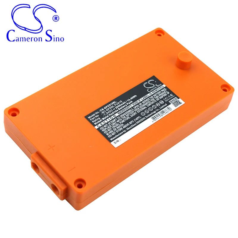 CameronSino Battery for Gross Funk Crane Remote Control GF500 Fits Gross Funk BC-GF500 100-001-885 Crane Remote Control Battery