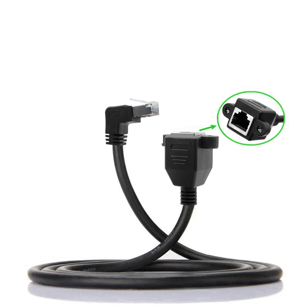 Cat6 Ethernet Kabel RJ45 Rechten Winkel UTP Netzwerk Kabel Patchkabel 90 Grad Cat6a Lan Kabel für Laptop Router TV BOX