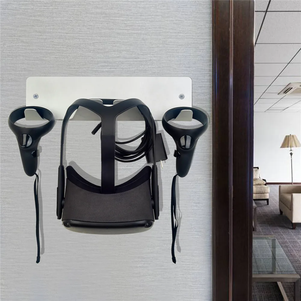 ユニバーサルウォールマウント,ヘッドフォン,Oculus rift-s Quest htc vive pro ps vr,インデックス表示用の収納スタンド