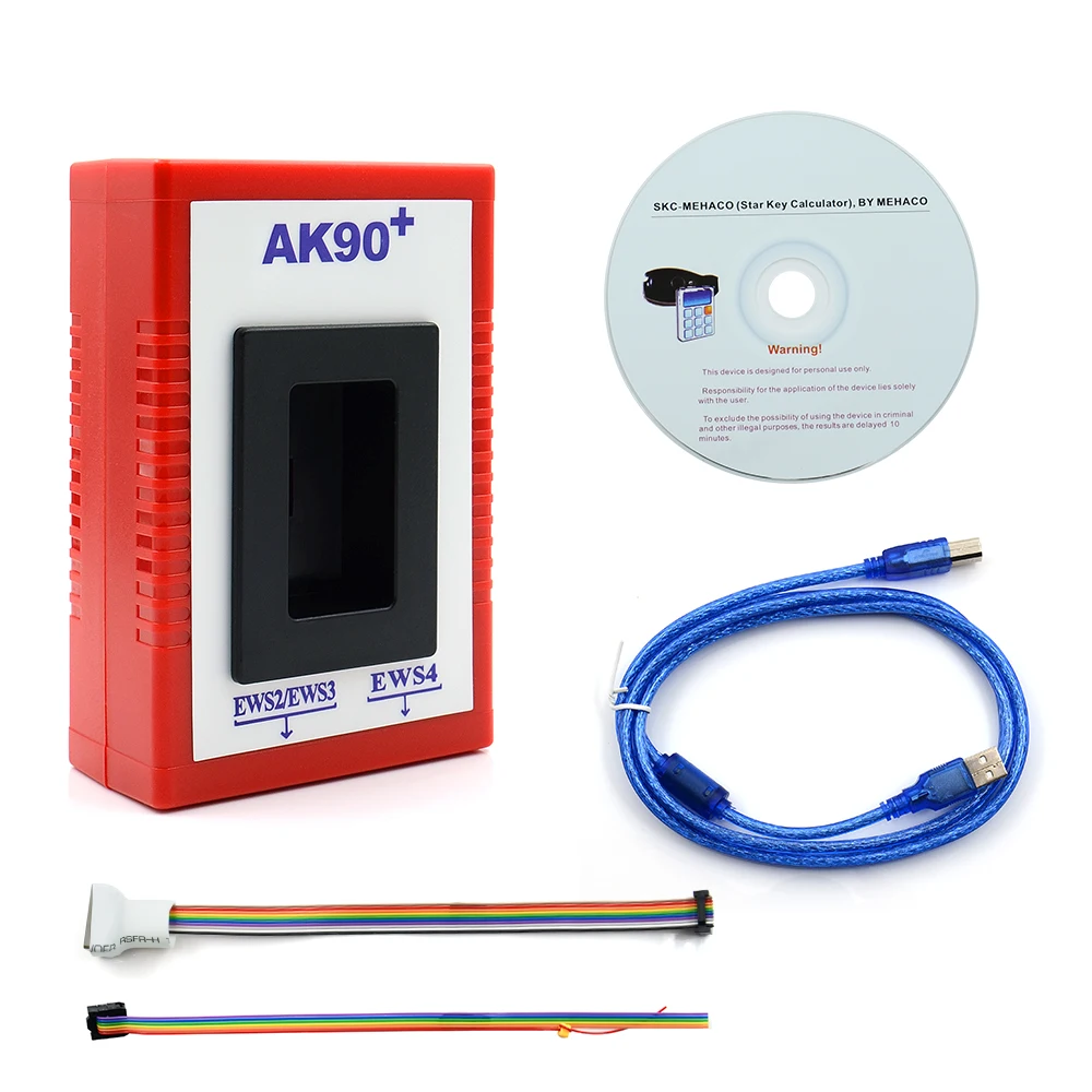 

New AK90+ AK90 Key Programmer V3.19 for BM-W EWS/CAS from 1995~2009 Year