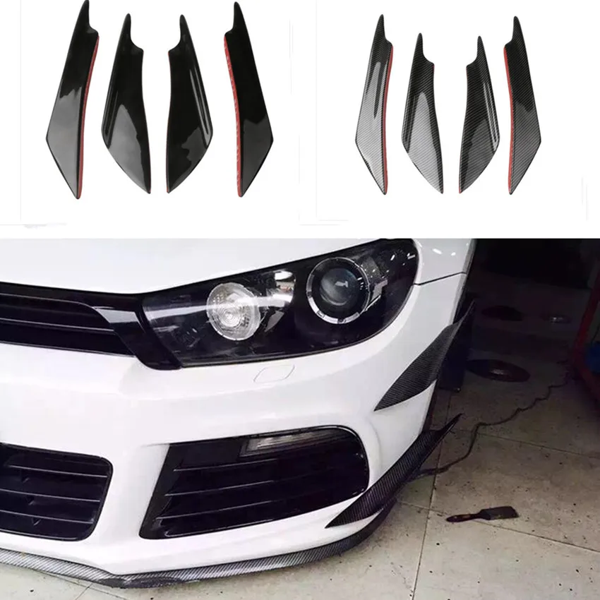 Car Universal Front Bumper Lip Diffuser For Bmw mini cooper countryman r60 r56 r50 f56 f55 R52 R57 R58 R59 R61 R62   Accessories